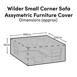 Wilder 6 Seater Corner Sofa Furniture Cover - Laura James