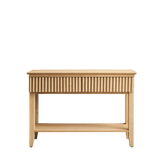 Willow Console Table - Whitewash Oak - Laura James 