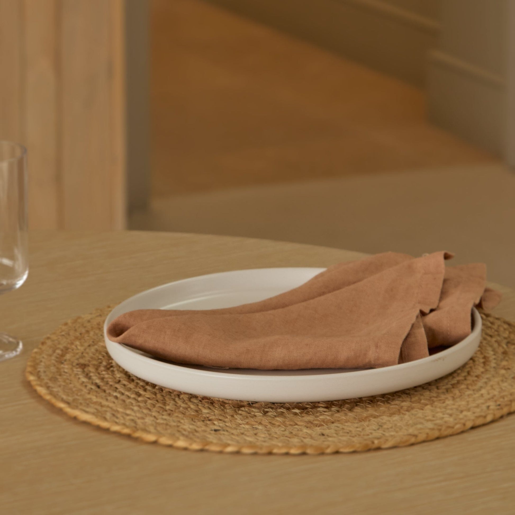 Willow Whitewash Oval Dining Table - Laura James 