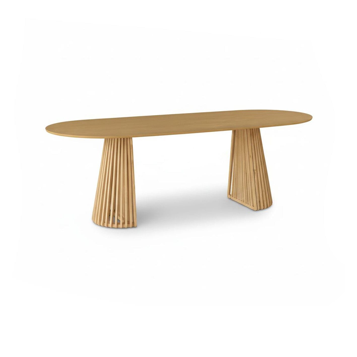 Willow Oval Garden Dining Table Set with Sasha Chairs - Laura James