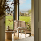 Willow Classic Oak Accent Chair - Laura James