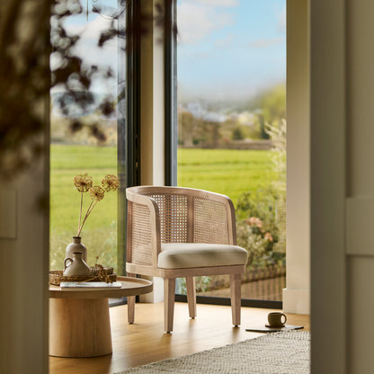 Willow Classic Oak Accent Chair - Laura James