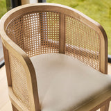 Willow Classic Oak Accent Chair - Laura James