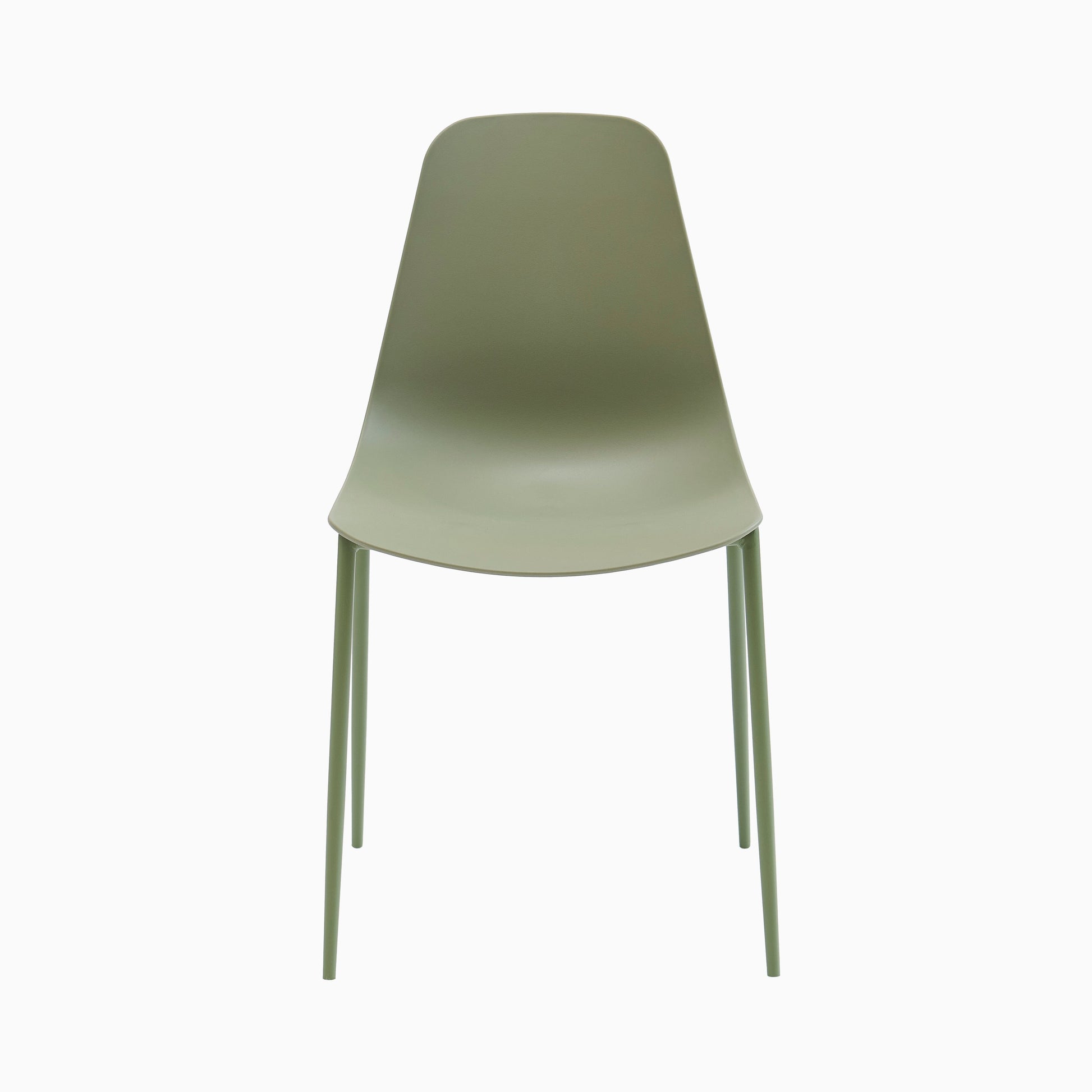 Wren Dining Chairs - Set of 2 - Green - Laura James 