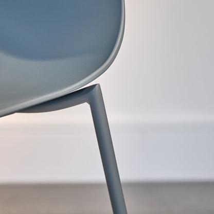 Wren Dining Chairs - Set of 2 - Blue - Laura James 