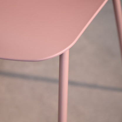 Wren Dining Chair - Set of 4 - Dusty Pink - Laura James 