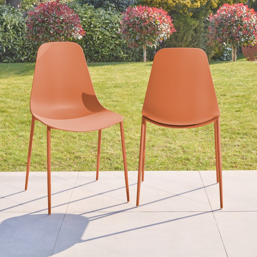 Burnt Orange Outdoor Pillows