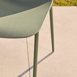 Wren Garden Dining Chair - Set of 2 - Olive Green - Laura James 