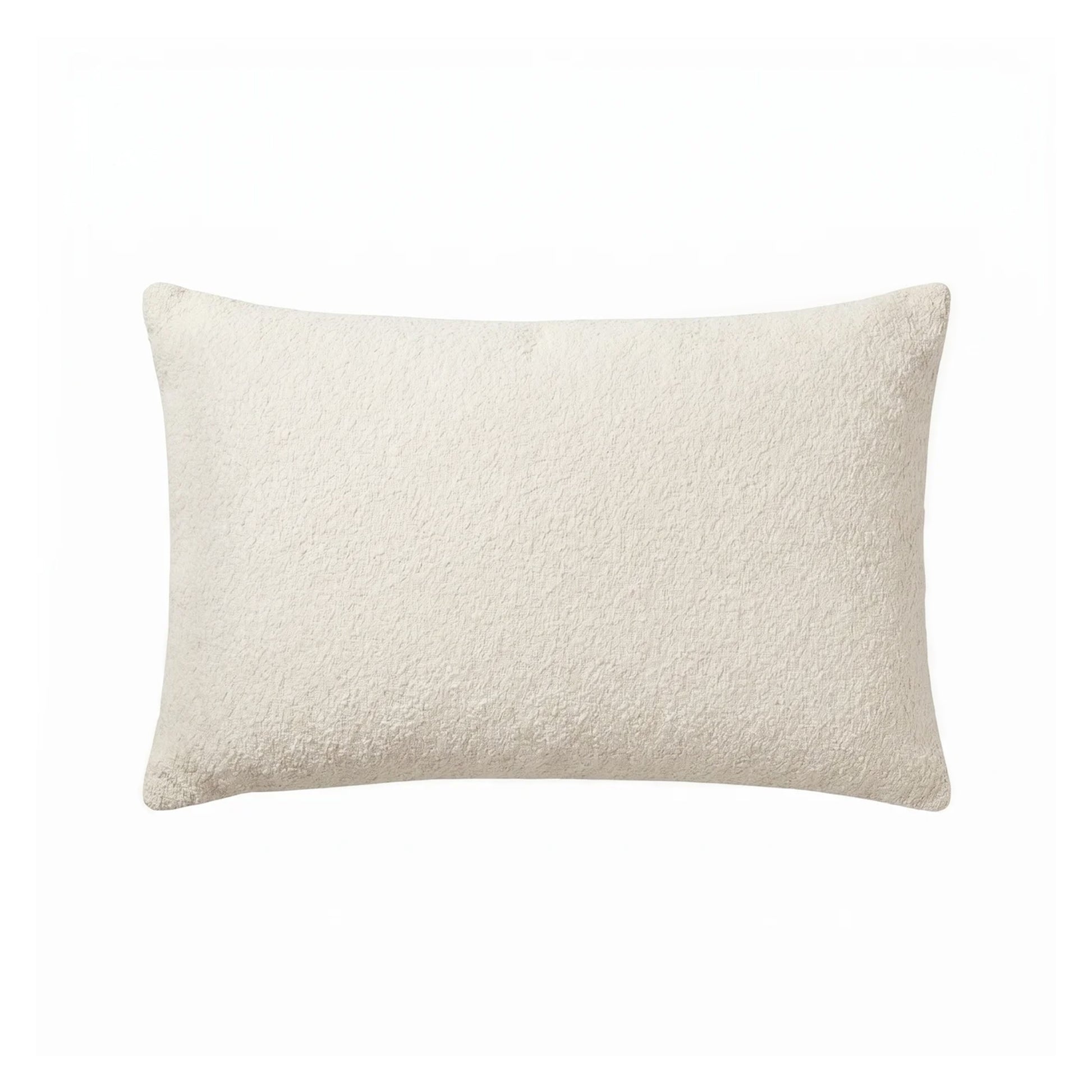Yelden 35x55cm Scatter Cushion Cover - Chalk White Boucle - Laura James 