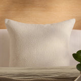 Yelden 50x50cm Scatter Cushion Cover - Light Beige Boucle - Laura James 