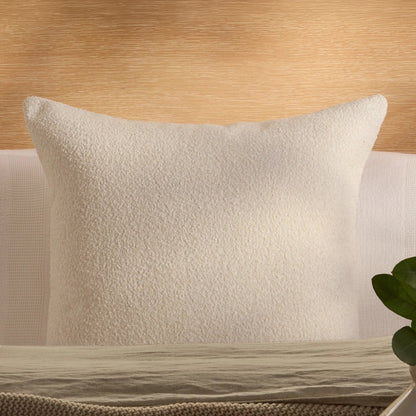 Yelden 50x50cm Scatter Cushion Cover - Light Beige Boucle - Laura James 