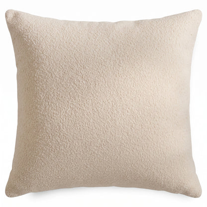 Yelden 50x50cm Scatter Cushion Cover - Light Beige Boucle - Laura James 