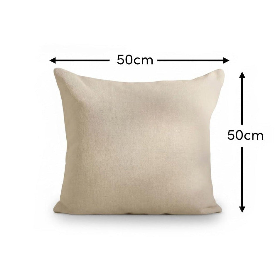 Yelden 50x50cm Scatter Cushion Cover - Oyster White - Laura James