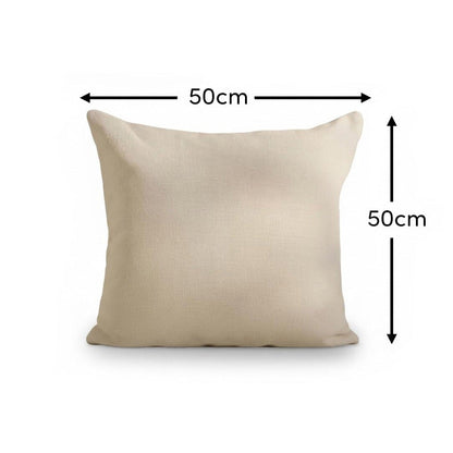 Yelden 50x50cm Scatter Cushion Cover - Oyster White - Laura James
