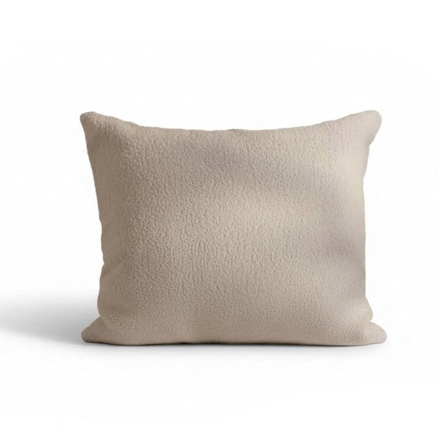 Yelden 50x50cm Scatter Cushion Cover - Chalk White Boucle - Laura James