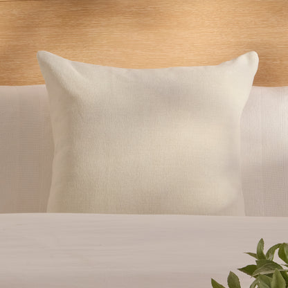 Yelden 50x50cm Scatter Cushion Cover - Oyster White - Laura James