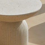 Zaliki_35cm_Concrete_Round_Side_Table_Paprika_Terrazzo