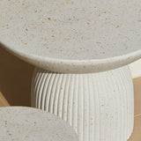 Zaliki_60cm_Concrete_Round_Side_Table_Paprika_Terrazzo