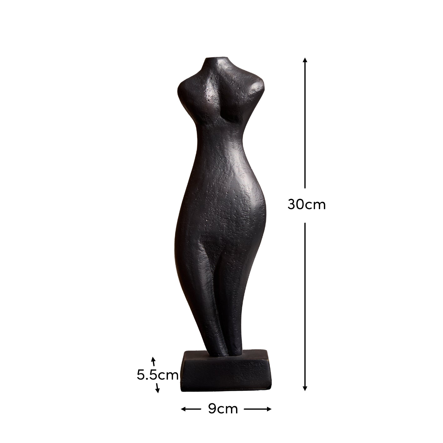 Zennor 36cm Figure Ornament - Brushed Bronze - Laura James 