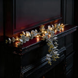 Viken 180cm Frosted Christmas Garland - Green - Laura James 