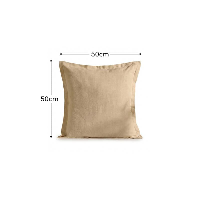 Ludlow 50x50cm Outdoor Cushion Cover - Off White - Laura James