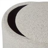 Abigail Drum Stool - Dove Grey - Laura James