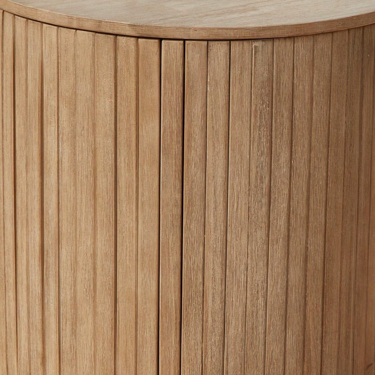 Akira Chunky Wood Table/Parasol Base