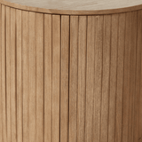 Akira Chunky Wood Table/Parasol Base - Laura James