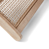 Akira Wooden Rope Folding Sun Lounger - Laura James