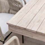 Amelia Dining Table 6 Hali Chairs Natural Garden Dining 