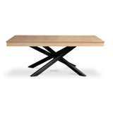 Amelia Whitewash Dining Table - Laura James 