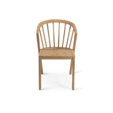 Mabel Pale Oak Wooden Spindle Dining Chairs - Set of 2
- Laura James 