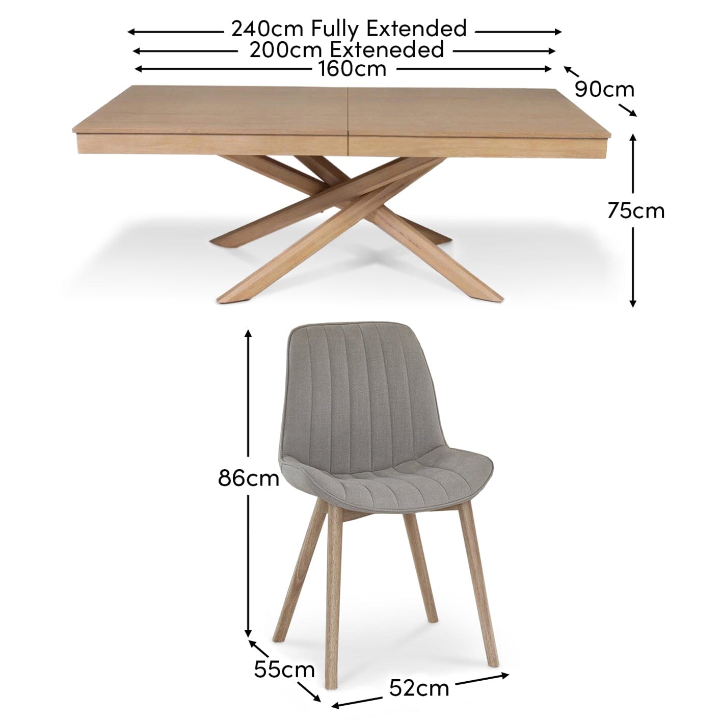 amelia-whitewash-extending-dining-set-bella-cloud-grey-dining-chairs
