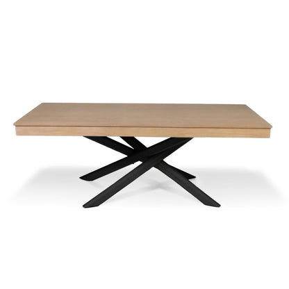 Amelia Whitewash Extendable Dining Table - Laura JAMES 