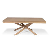 Amelia Whitewash Extendable Dining Table - Laura James 