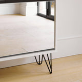 Anderson shoe cabinet - 3 door - white - Laura James