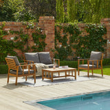 Ardwell outdoor PET rug - mist grey - 160cm x 230cm - Laura James