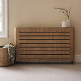 Asha Large Radiator Cover - Almond Brown - Laura James 