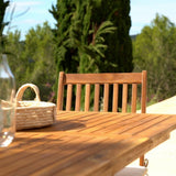 Ashby Wooden Rectangle Folding Table 120cm - Laura James