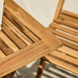 Ashby 2 Seater Wooden Bistro Set - Laura James