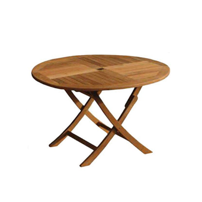 Ashby 8 Seater Wooden Round Garden Dining Set - 160cm - Laura James