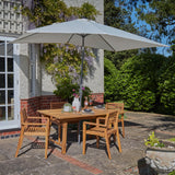 Aspen Table 4 - 8 Seater With 4 Dining Chairs - 140-200cm
