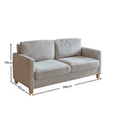 OUTLET - Ava 3 Seater Sofa Beige