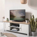 Bampton White TV Unit - Laura James 