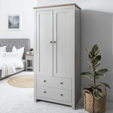 Bampton 3 Piece Bedroom Furniture Set with Chest of 4 Drawers - Laura James