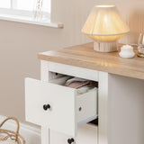 Bampton White Dressing Table - Laura James