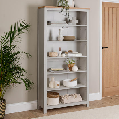 Bampton Grey Tall Bookcase