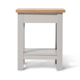 Bampton Stone Grey Side Table - Laura James