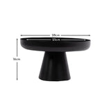 Boswell 28cm Tray - Black Metal
