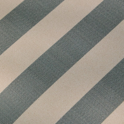 Brea Armchair -  Blue Stripe with Whitewash Legs - Laura James
